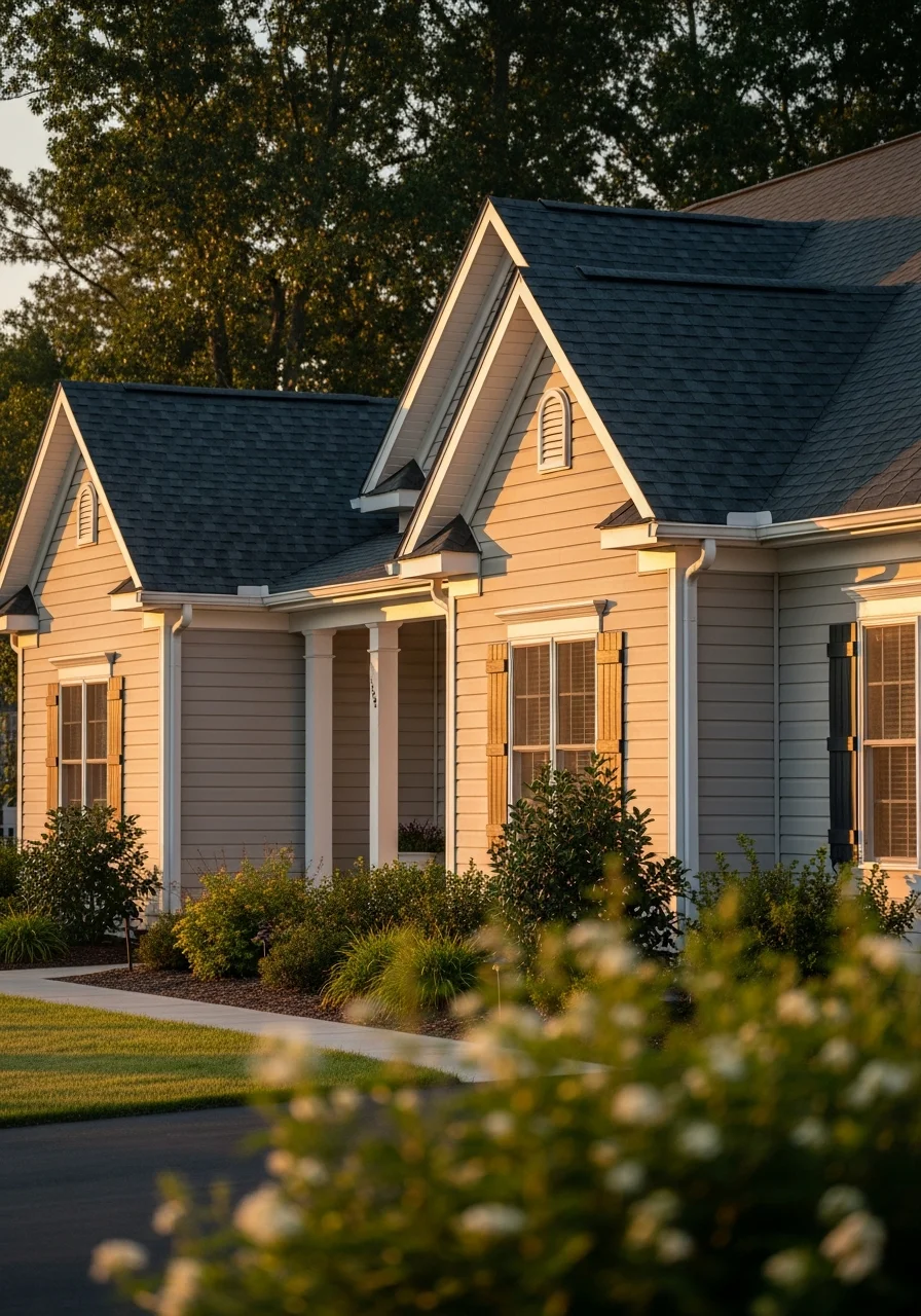 Single-family home exterior with modern styling and welcoming entrance in Millsboro.