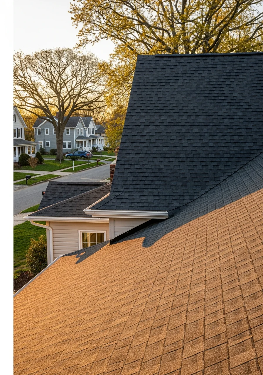 Modern residential home with new roof and siding installation in Wyoming DE