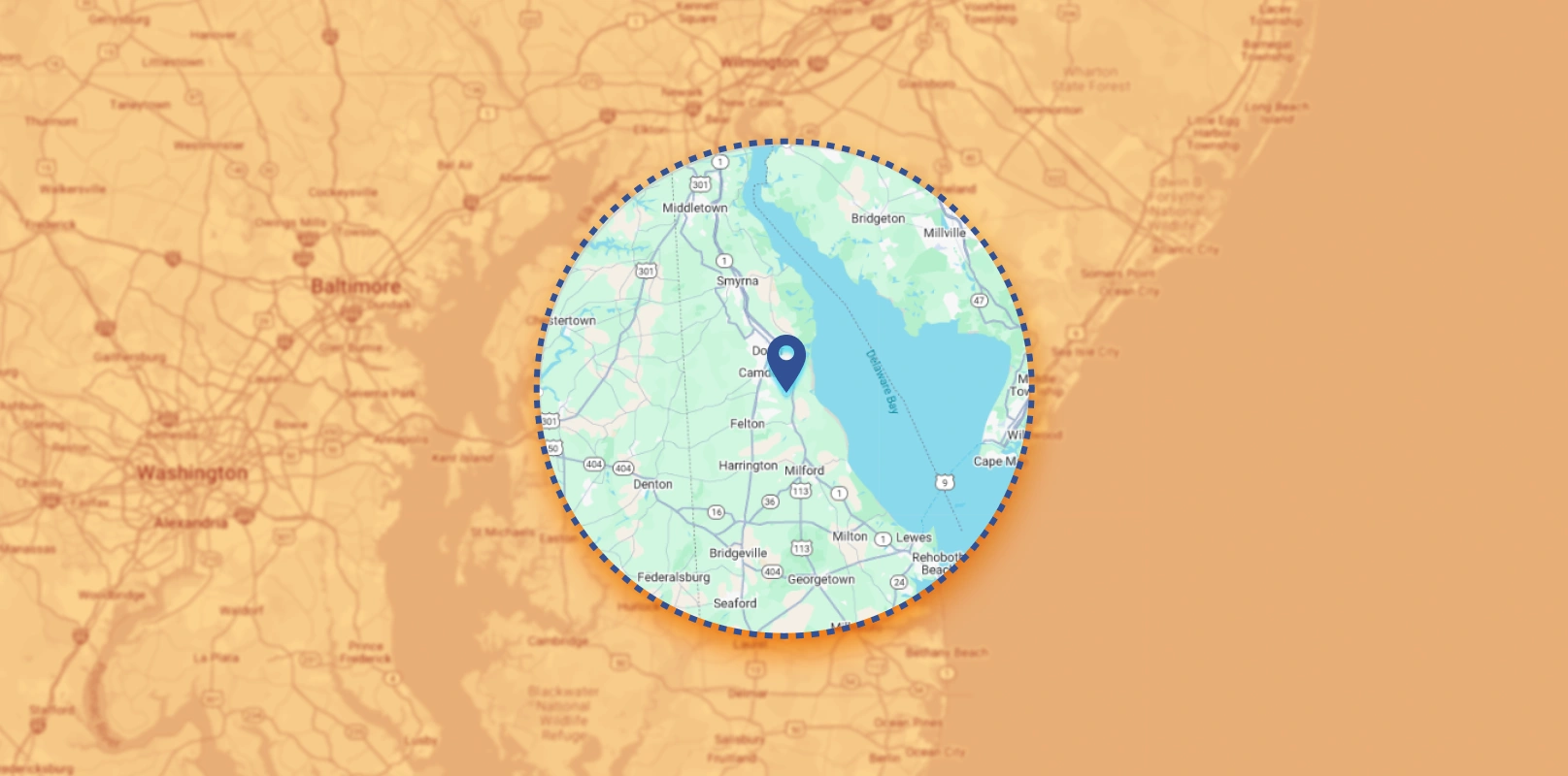 map full width